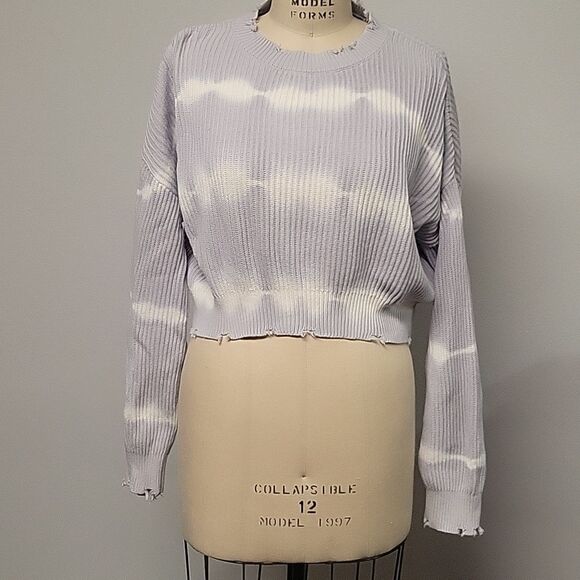 pistola Sweaters - Pistola distressed tie dye sweater, size XS